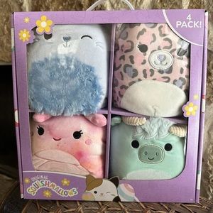 Kellytoy Squishmallow EASTER 7 in 4 pk DALLAS BASTIAN IVER EILEEN Rare HTF 2023